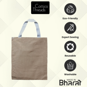 Effortless Style: Classic Plain Tote Bag